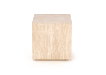 TRAVERTINO_S KWADRAT ława, trawertyn