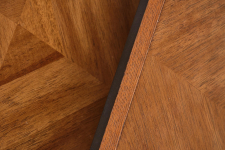 ELZA zestaw 2 ław, orzechowy / czarny 