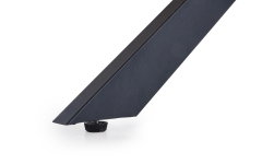 ACORD stół rozkładany 120-200/120/75 cm, naturalny / czarny