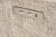 AMORE fotel wypoczynkowy z funkcją rozkładania beżowy