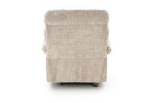 AMORE fotel wypoczynkowy z funkcją rozkładania beżowy