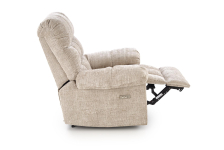 AMORE fotel wypoczynkowy z funkcją rozkładania beżowy