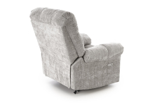 AMORE fotel wypoczynkowy rozkładany popielaty