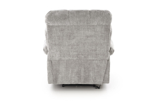 AMORE fotel wypoczynkowy rozkładany popielaty