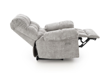 AMORE fotel wypoczynkowy rozkładany popielaty