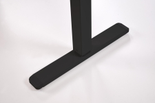 B54 biurko z funkcją regulacji wysokości, blat - dąb artisan, stelaż - czarny