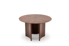 CALDO stół okrągły, orzechowy