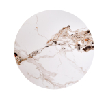 CARINA_S  ława beżowy marmur / orzechowy