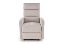 CARINIO fotel wypoczynkowy jasny beżowy