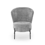 CEZAR fotel wypoczynkowy, popielaty