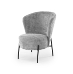 CEZAR fotel wypoczynkowy, popielaty