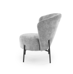 CEZAR fotel wypoczynkowy, popielaty