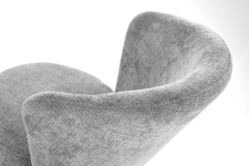 CEZAR fotel wypoczynkowy, popielaty