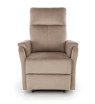 CROCUS fotel wypoczynkowy z funkcją elektrycznego rozkładania, beżowy