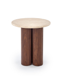 DOROTEA_S ława trawertyn / orzechowy