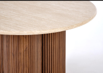 DOROTEA ława trawertyn / orzechowy