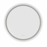 DOVER 60 lustro ścienne łazienkowe, srebrny