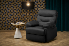 DRAGER fotel wypoczynkowy czarny