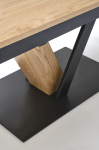 FANIS stół rozkładany 60-220/90/78 cm, naturalny / czarny