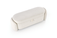 FICARIA ławka z funkcją pojemnika kremowy