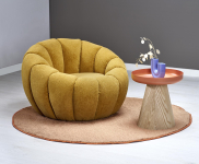 GASPAR 2 fotel wypoczynkowy musztardowy