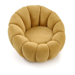 GASPAR 2 fotel wypoczynkowy musztardowy