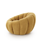 GASPAR 2 fotel wypoczynkowy musztardowy