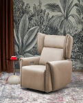 GELATO fotel wypoczynkowy z Elektryczną Funkcją Rozkładania beżowy