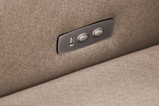 GELATO fotel wypoczynkowy z Elektryczną Funkcją Rozkładania beżowy