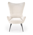 JUKON fotel wypoczynkowy kremowy