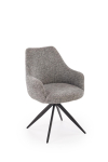 K564 krzesło popielaty obrotowe