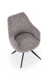 K564 krzesło popielaty obrotowe