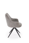 K564 krzesło popielaty obrotowe