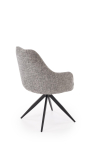 K564 krzesło popielaty obrotowe