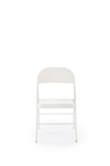 K565 krzesło składane, biały 