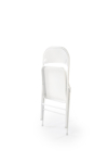 K565 krzesło składane, biały 