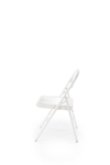 K565 krzesło składane, biały 