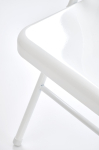 K565 krzesło składane, biały 