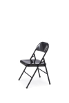 K565 krzesło składane, czarny