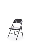 K565 krzesło składane, czarny