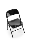 K565 krzesło składane, czarny