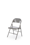 K565 krzesło składane, popielaty
