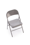 K565 krzesło składane, popielaty