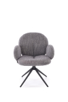 K568 krzesło obrotowe popielaty