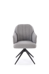 K570 krzesło obrotowe popielaty