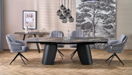 K570 krzesło obrotowe popielaty