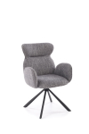 K571 krzesło obrotowe kolor popielaty
