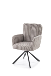 K572 krzesło obrotowe kolor popielaty