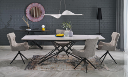 K573 krzesło obrotowe kolor beżowy