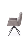 K574 krzesło obrotowe kolor popielaty